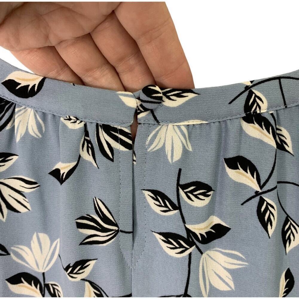 J. Jill Sky Blue Breeze Flounce Hem Maxi Dress Women Size M NWT $119 - Picture 15 of 15